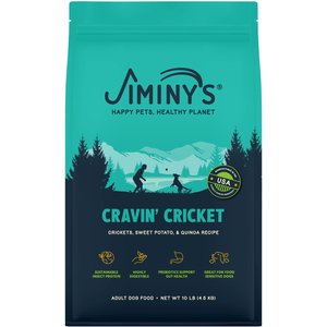 Jiminy's Cricket Crave Dry Dog Food, 10-lb bag