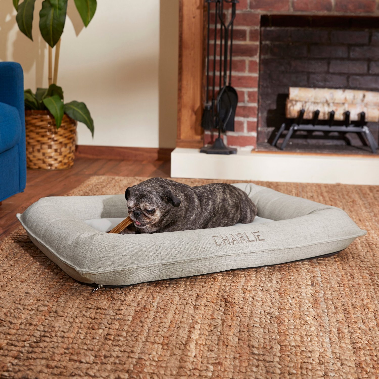Personalized dog bed