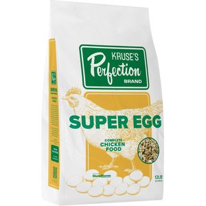 Kruse's Perfection Brand Super Egg Complete Whole Grains Chicken Feed, 12-lb bag