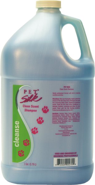 Pet Silk Clean Scent Cleanse Dog & Cat Shampoo, 1-gal bottle slide 1 of 1