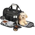Mobile Dog Gear Pet Carrier Plus Dog Carrier, Black
