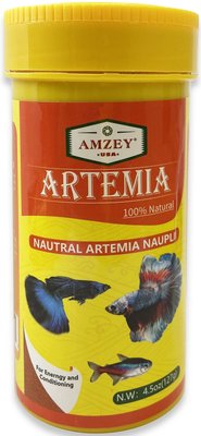 Amzey Natural Artemia Nauplii Fish Food, slide 1 of 1