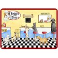 Bungalow Flooring Doggie Diner Comfort Dog Dinner Mat, 31 x 22-in