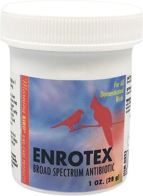 Morning Bird Enrotex Broad Spectrum Antibiotic Bird Supplement, slide 1 of 1