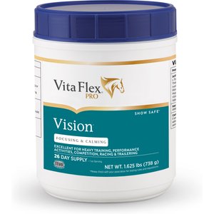 Vita Flex Vision Focusing & Calming Eye Pellets Horse Supplement, 1.625-lb jar