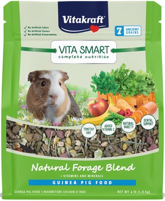 Vitakraft VitaSmart Complete Nutrition Natural Foraging Blend Guinea Pig Food, slide 1 of 1
