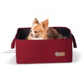 K&H Pet Products Thermo-Basket Cat & Dog Bed, Red