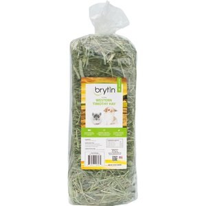 Brytin 1st Cutting All-Natural Western Timothy Hay Chinchilla Food, 24-oz bag