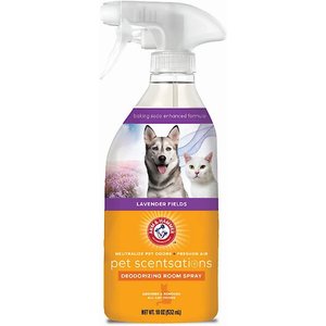 Arm & Hammer Pet Scentsations Lavender Fields Deodorizing Room Spray, 18-oz bottle