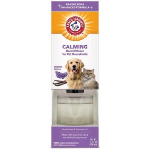 Arm & Hammer Calming Lavender Vanilla Pet Households Reed Diffuser, 4-oz jar