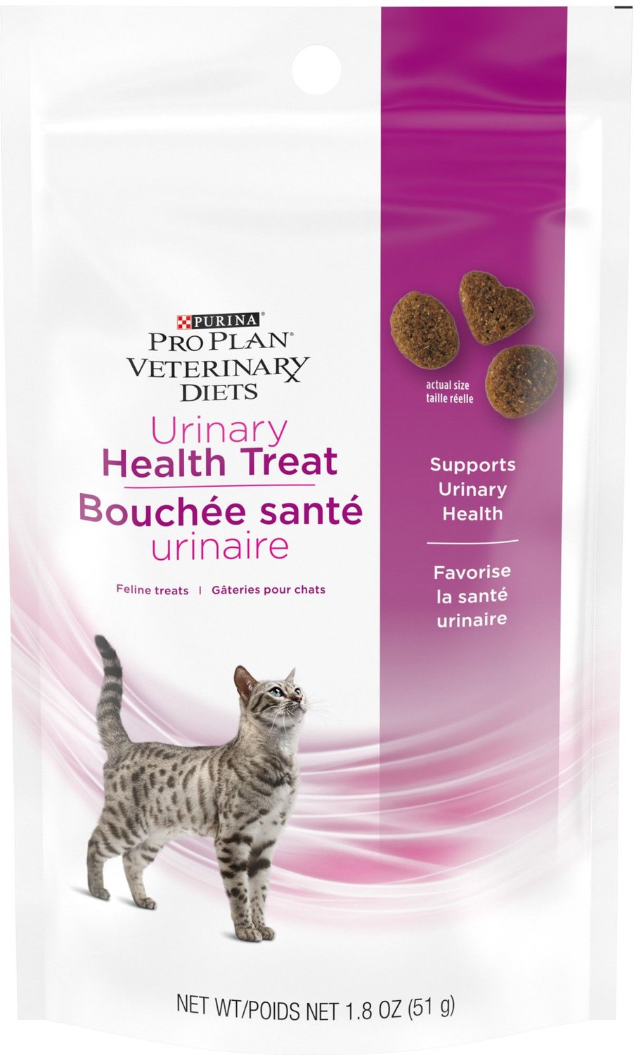 Purina Pro Plan Veterinary Diets Urinary Health Cat Treats 1 8 Oz Bag Chewy Com