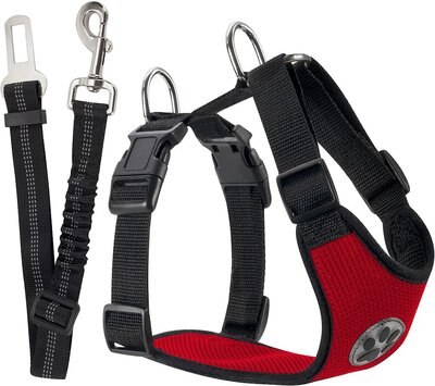 SlowTon Car Safety Dog Harness with Seat Belt, slide 1 of 1