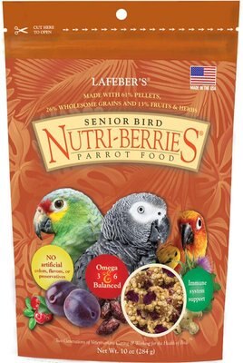 Lefeber Senior Bird Nutri-Berries Parrot Bird Food, slide 1 of 1