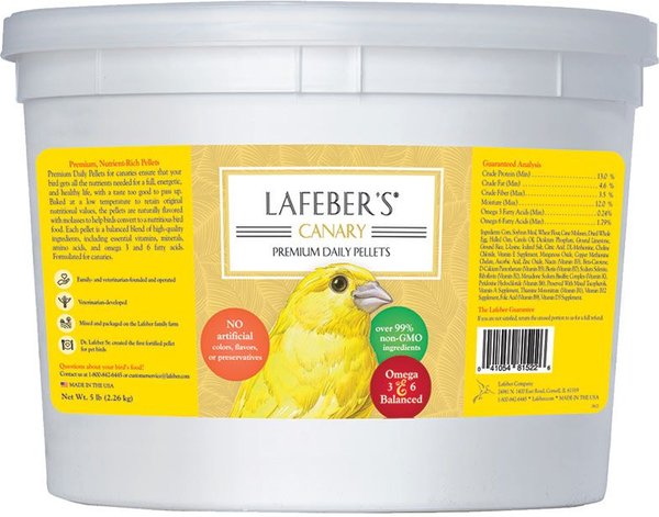 Lafeber Premium Daily Diet Canary Bird Food, 5-lb bucket slide 1 of 6
