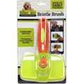 Rinse Ace Self-Cleaning Retractable Bristle Pet Brush, Large