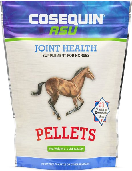 Nutramax Cosequin ASU Joint Health Apple Flavor Pellets Horse Supplement, 1420-g bag slide 1 of 7