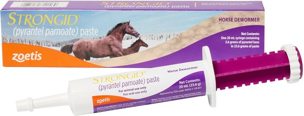 Strongid Paste Dewormer for Horses, 20-ml syringe slide 1 of 1