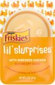 Friskies Lil’ Slurprises With Shredded Chicken in Dreamy Sauce Wet Cat Food Topper, 1.2-oz pouch, case o...