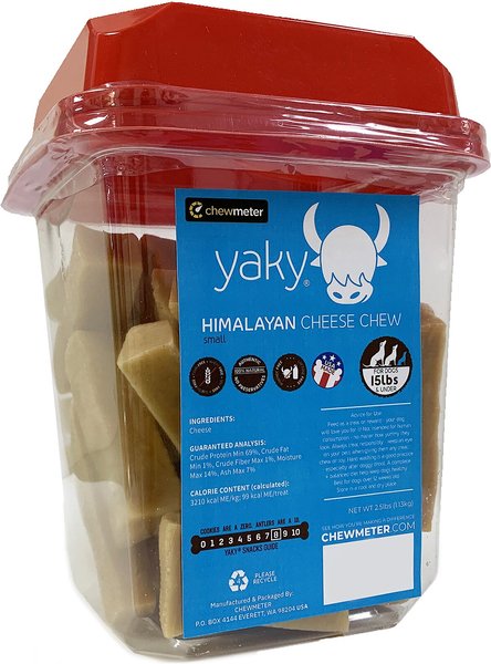 chewmeter Yaky Himalayan Cheese Chew Dog Treats, Small slide 1 of 8