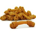 chewmeter Himalayan Knotted Cheese Bone Dog Treats, Large, 14-17 count