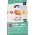 Natural Balance  L.I.D. Limited Ingredient Diets Small Breed Bites Grain-Free Chicken & Sweet Potato Formula Dry Dog Food, 4-lb bag
