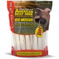 Canine Chews Premium American Beef Hide Rawhide Retrievers Dog Treats, 20 count