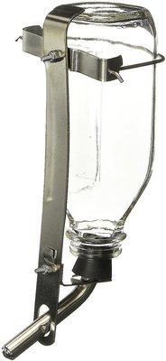 Medium Tube Lixit Glass Tube Water Bottle 32 oz