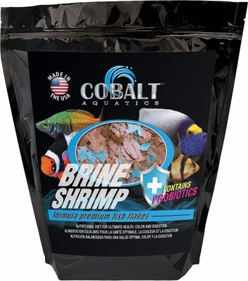 Cobalt Aquatics Brine Shrimp Flakes Fish Food, slide 1 of 1