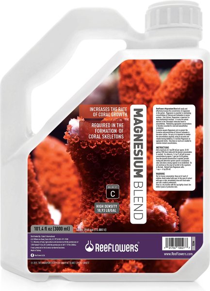 Reeflowers Magnesium Blend C Aquarium Water Treatment, 101-oz bottle slide 1 of 9