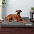 FurHaven Deluxe Oxford Orthopedic Indoor/Outdoor Dog & Cat Bed w/ Removable Cover, Jumbo, Stone Grey