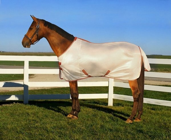 TuffRider Sport Mesh Horse Fly Sheet, Frosted Almond, 51-in slide 1 of 2