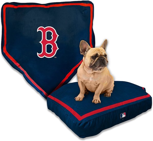 Nap Cap MLB Home Plate Cat & Dog Bed, Boston Red Sox  slide 1 of 5
