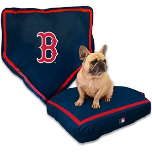 Nap Cap MLB Home Plate Cat & Dog Bed, Boston Red Sox 