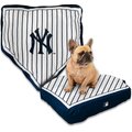 Nap Cap MLB Home Plate Cat & Dog Bed, New York Yankees 
