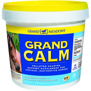 Grand Meadows Grand Calm Pellets Horse Supplement, 10-lb tub