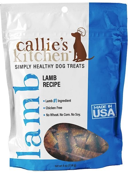 Callie's Kitchen Lamb Recipe Dog Treats, 4-oz bag slide 1 of 2