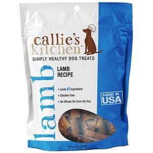 Callie's Kitchen Lamb Recipe Dog Treats, 4-oz bag