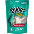 Dingo Dental Bones Small Dental Dog Treats, 6 count