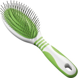 Andis Pin Brush, Green/White, Medium