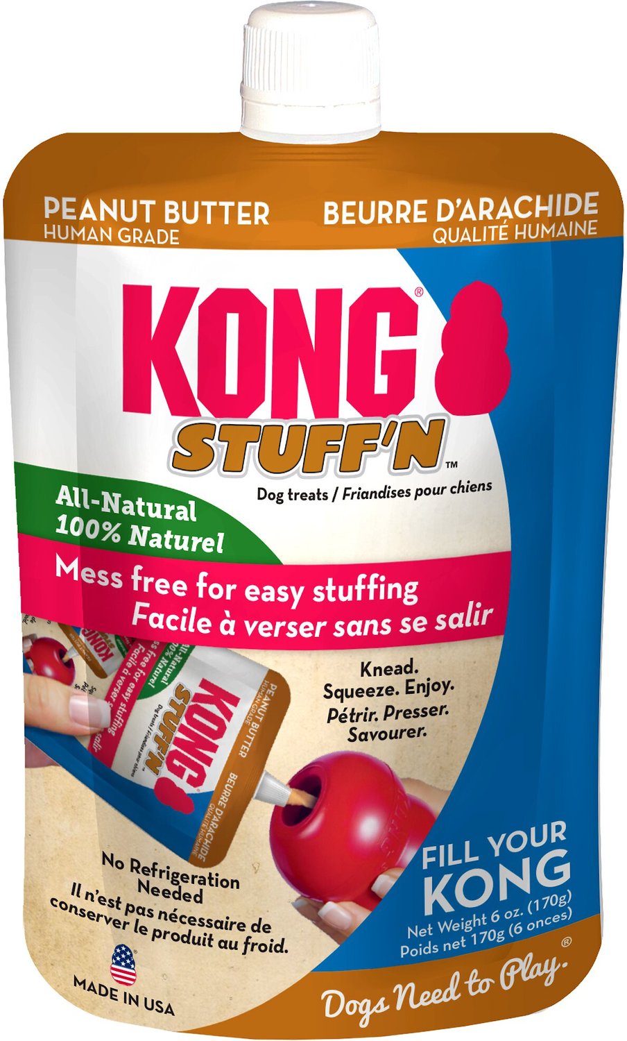 kong easy treat peanut butter