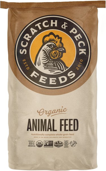 Scratch & Peck Feed Organic Whole Peas Poultry Treats, 40-lb bag slide 1 of 2
