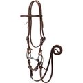 Weaver Leather Working Tack Horse Bridle & Ring Snaffle Mouth Bit