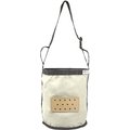 Derby Originals Leather Vented Canvas Horse Feed Bag, White, Full