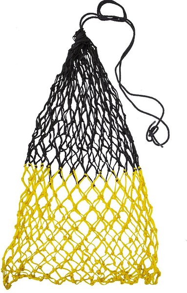 Derby Originals Superior Slow Feed Soft Mesh Poly Rope Hanging Horse Hay Net, Yellow/Black slide 1 of 4