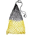 Derby Originals Superior Slow Feed Soft Mesh Poly Rope Hanging Horse Hay Net, Yellow/Black