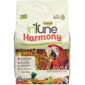 Higgins inTune Harmony Macaw Bird Food, 3-lb bag