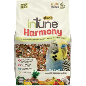 Higgins inTune Harmony Parakeet Bird Food, 2-lb bag