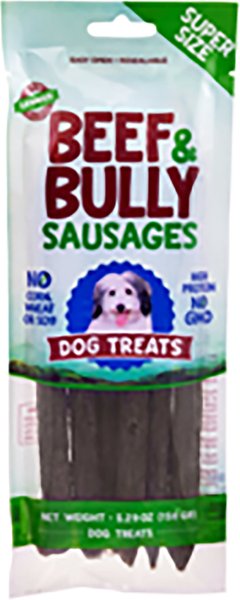 Lennox Beef & Bully Sausages Supersize Dog Treats, 5.29-oz bag slide 1 of 2
