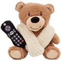 Frisco Zoomies & Chill Cozy Blanket Bear Plush Squeaky Dog Toy