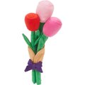 Frisco Valentine Rose Bouquet Plush Squeaky Dog Toy